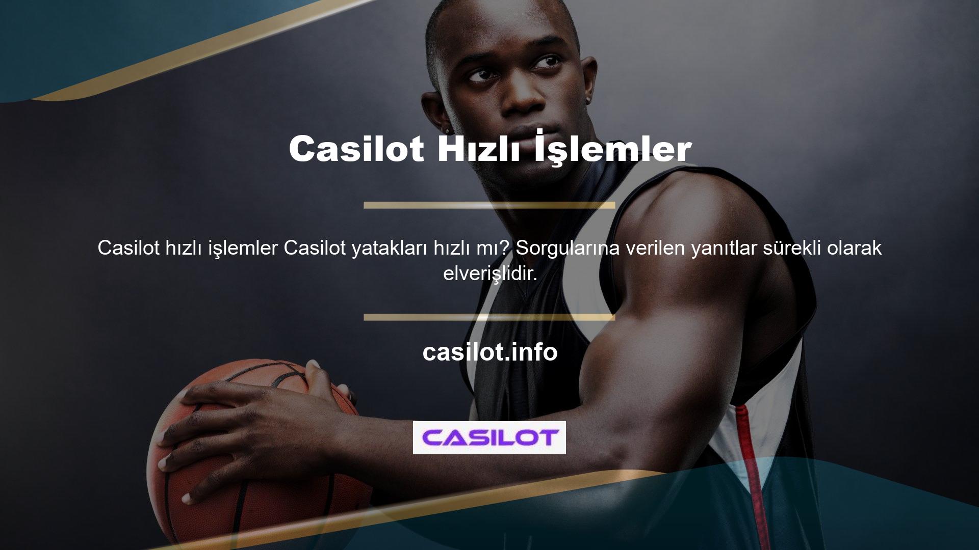 Bazen Casilot yatırırken eksik ayrıntılar olabilir